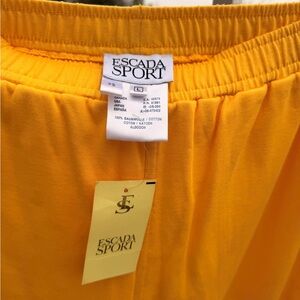 Escada Sport Vibrant Yellow Trousers